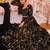 black digital printed full stitched lehenga choli 