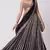 Black zari embroidered mirror work organza lehenga choli