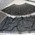 Black zari embroidered mirror work organza lehenga choli