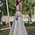 grey Banglori Silk Zari Sequins Thread Embroidered Lehenga choli