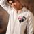 White plain crepe shirt