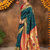 Rama traditional paithani silk saree with rich zari weaving and contrast border – perfect for wedding wear