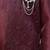 Boys cotton silk geometric sequined floral embroidered kurta shrug set- wine