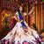 WHITE DIGITAL PRINT THREAD MIRROR EMBROIDERED  NAVRATRI SPECIAL STITCHED lehenga choli