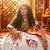 WHITE DIGITAL PRINT THREAD MIRROR EMBROIDERED  NAVRATRI SPECIAL STITCHED lehenga choli
