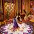 WHITE DIGITAL PRINT THREAD MIRROR EMBROIDERED  NAVRATRI SPECIAL STITCHED lehenga choli