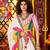 WHITE DIGITAL PRINT THREAD MIRROR EMBROIDERED  NAVRATRI SPECIAL STITCHED lehenga choli