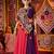 PURPLE RANI PINK THREAD MIRROR EMBROIDERED VISCOSE NAVRATRI special STITCHED LEHENGA CHOLI