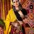 MULTICOLOR THREAD MIRROR EMBROIDERED VISCOSE NAVRATRI special STITCHED LEHENGA CHOLI
