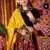 MULTICOLOR THREAD MIRROR EMBROIDERED VISCOSE NAVRATRI special STITCHED LEHENGA CHOLI