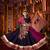 Maroon and Navy Blue Navratri Lehenga Choli with Kutch Mirror Work Garba Dress for Women