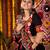 BLACK THREAD MIRROR EMBROIDERED VISCOSE NAVRATRI special STITCHED LEHENGA CHOLI