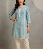Tie & Dye Soft Cotton Kurti
