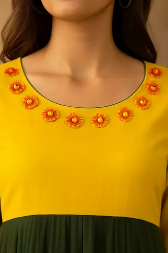 Block  Printed Cotton Kurta  