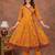 Premium quality beautiful pure cotton anarkali suit set with anrakha style