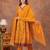 Premium quality beautiful pure cotton anarkali suit set with anrakha style