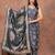 Women   s vatican muslin kurti pant dupatta set with handwork & chanderi dupatta