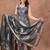 Women   s vatican muslin kurti pant dupatta set with handwork & chanderi dupatta