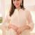 Premium quality beautiful ivory pastel garden threadwork mul chanderi suit