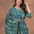 Premium quality beautiful cotton discharge print kurti pant