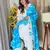 Jaipuri pure yellow cotton shiflly+lino fabric party wear dress with shiffon lahariya dupatta set