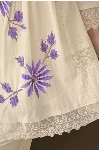 Jaipuri pure pink cotton shiflly+lino fabric party wear dress with shiffon lahariya dupatta set
