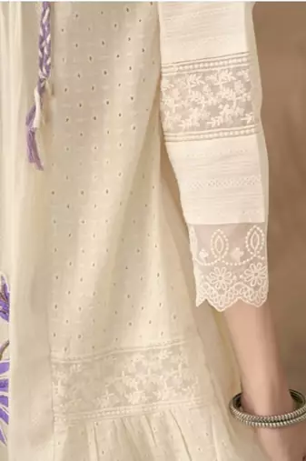 Jaipuri pure pink cotton shiflly+lino fabric party wear dress with shiffon lahariya dupatta set