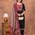 Women floral printed cotton kurta with trouser & dupatta