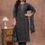 Bagru hand block printed cotton suit set for women kurti, pant & dupatta ethnic wear