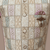 Boys cotton silk geometric patchwork embroidered kurta set- lilac
