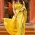 Gold Kanjivaram Style of tissue silk zari weaving border Pallu saree with Blouse