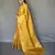 Gold Kanjivaram Style of tissue silk zari weaving border Pallu saree with Blouse