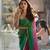 Charming Green Leheriya Gotta Patti Kota Art Silk Wear Saree