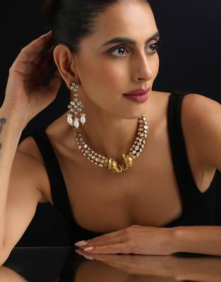 Gold plated Gold plated necklace set 1