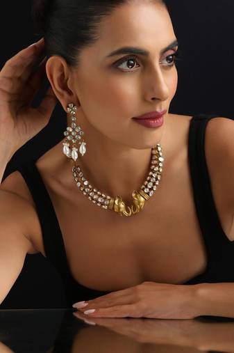 Gold plated Gold plated necklace set