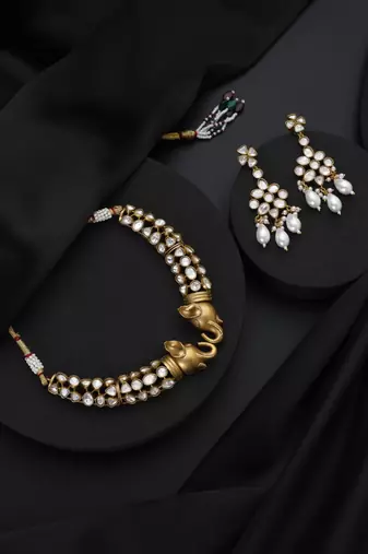 Gold plated Gold plated necklace set