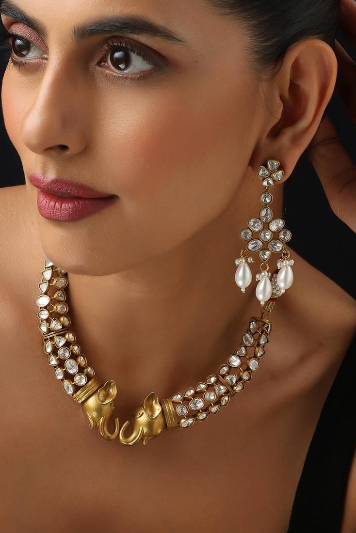 Gold plated Gold plated necklace set