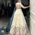 Off White Khadi Cotton Sequins Thread Embroidered Lehenga Choli with Blue Contrast Dupatta