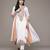 Off white woven cotton kurta set