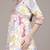 Off white woven cotton kurta set
