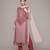 Off white woven polyester kurta set