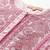 Pink woven polyester kurta set