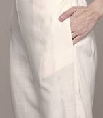 Multicolor woven viscose kurta set