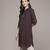 Black woven viscose kurta