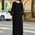 Floral Embroidered V-Neck Thread Work Straight Kurta With Palazzos
