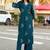 Floral Embroidered V-Neck Thread Work Straight Kurta With Palazzos