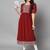 Maroon Georgette Long Kurti