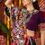 Multi Color Navratri Lehenga Choli With Mirror And Lampi Work