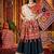 Teal Blue Viscose Cotton Festive Lehenga Choli