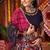 Multi Color Viscose Cotton Navratri Lehenga Choli